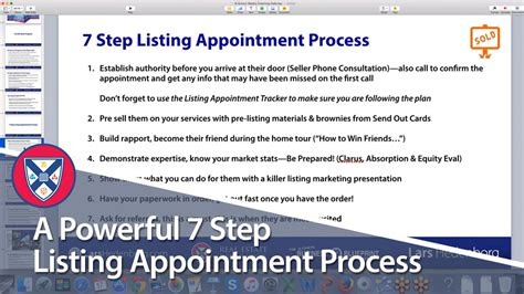 Creating an SID appointment – step by step process .